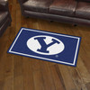 3' x 5' Brigham Young University Blue Rectangle Rug