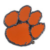 Clemson University Orange Color Emblem, Set of 2