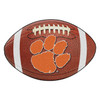 20.5" x 32.5" Clemson University Football Shape Mat