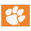 33.75" x 42.5" Clemson University All Star Orange Rectangle Mat