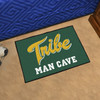 19" x 30" College of William & Mary Man Cave Starter Green Rectangle Mat