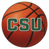 27" Colorado State University Rams Orange Basketball Style Round Mat