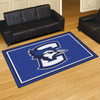 5' x 8' Creighton University Blue Rectangle Rug