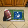 19" x 30" Duke University Rectangle Scraper Mat - "D & Devil" Logo