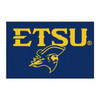 19" x 30" East Tennessee State University Navy Blue Rectangle Starter Mat