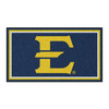 3' x 5' East Tennessee State University Navy Blue Rectangle Rug