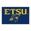 59.5" x 94.5" East Tennessee State University Navy Blue Rectangle Ulti Mat