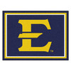 8' x 10' East Tennessee State University Navy Blue Rectangle Rug