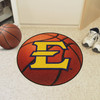 27" East Tennessee State University Basketball Style Round Mat