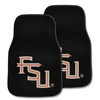 Florida State University Carpet Car Mat, Set of 2