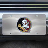 Florida State University Diecast Stainless Steel License Plate