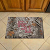 19" x 30" Florida State University Rectangle Camo Scraper Mat - "Seminole" Logo