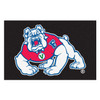 19" x 30" Fresno State Black Rectangle Starter Mat