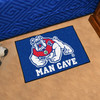 19" x 30" Fresno State Blue Man Cave Starter Rectangle Mat