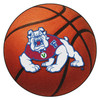 27" Fresno State Basketball Style Round Mat