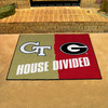 33.75" x 42.5" Georgia Tech / Georgia House Divided Rectangle Mat