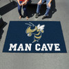 59.5" x 94.5" Georgia Tech Blue Man Cave Rectangle Ulti Mat