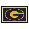 4' x 6' Grambling State University Black Rectangle Rug