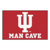 19" x 30" Indiana University Man Cave Starter Red Rectangle Mat