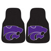 Kansas State University Purple Carpet Car Mat, Set of 2