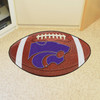 20.5" x 32.5" Kansas State University Football Shape Mat