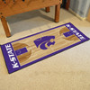 30" x 72" Kansas State University NCAA Basketball Rectangle Runner Mat