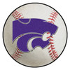 27" Kansas State University Baseball Style Round Mat