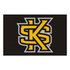 19" x 30" Kennesaw State University Black Rectangle Starter Mat