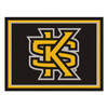 8' x 10' Kennesaw State University Black Rectangle Rug