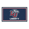 3' x 5' Liberty University Navy Blue Rectangle Rug