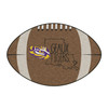 20.5" x 32.5" Louisiana State University Southern Style Football Shape Mat