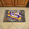 19" x 30" Louisiana State University Rectangle Camo Scraper Mat - "Tiger Eye" Logo