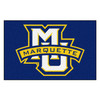 19" x 30" Marquette University Navy Blue Rectangle Starter Mat