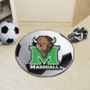 27" Marshall University Soccer Ball Round Mat