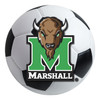 27" Marshall University Soccer Ball Round Mat