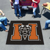 59.5" x 71" Mercer University Black Tailgater Mat