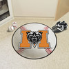 27" Mercer University Baseball Style Round Mat