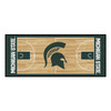 30" x 72" Michigan State University NCAA Basketball Rectangle Runner Mat