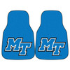 Middle Tennessee State University Blue Carpet Car Mat, Set of 2