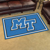 4' x 6' Middle Tennessee State University Blue Rectangle Rug