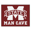 33.75" x 42.5" Mississippi State University Man Cave All-Star Maroon Rectangle Mat