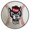 27" North Carolina State University Wolfpack Baseball Style Round Mat