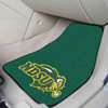 North Dakota State University Green Carpet Car Mat, Set of 2