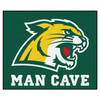 59.5" x 71" Northern Michigan University Man Cave Tailgater Green Rectangle Mat