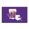 59.5" x 94.5" Northwestern State Purple Rectangle Ulti Mat