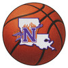 27" Northwestern Basketball Style Round Mat