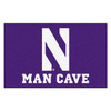 59.5" x 94.5" Northwestern University Man Cave Purple Rectangle Ulti Mat
