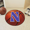 27" Northwestern University Basketball Style Round Mat