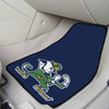 Notre Dame Fighting Irish Logo Carpet Car Mat, Set of 2