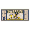 30" x 72" Notre Dame Ticket Rectangle Runner Mat